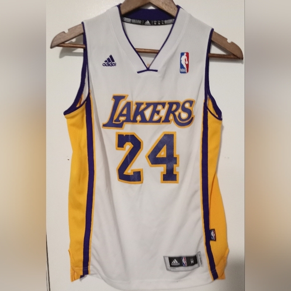 🌸 EUC Addias Kobe Bryant NBA Basketball 🏀 Jersey, Size: Men’s Medium - Picture 2 of 4